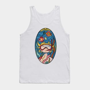 Pisces Zodiac Sign for Men Tank Top